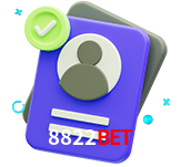 Tornar-se um membro do 8822Bet é muito simples